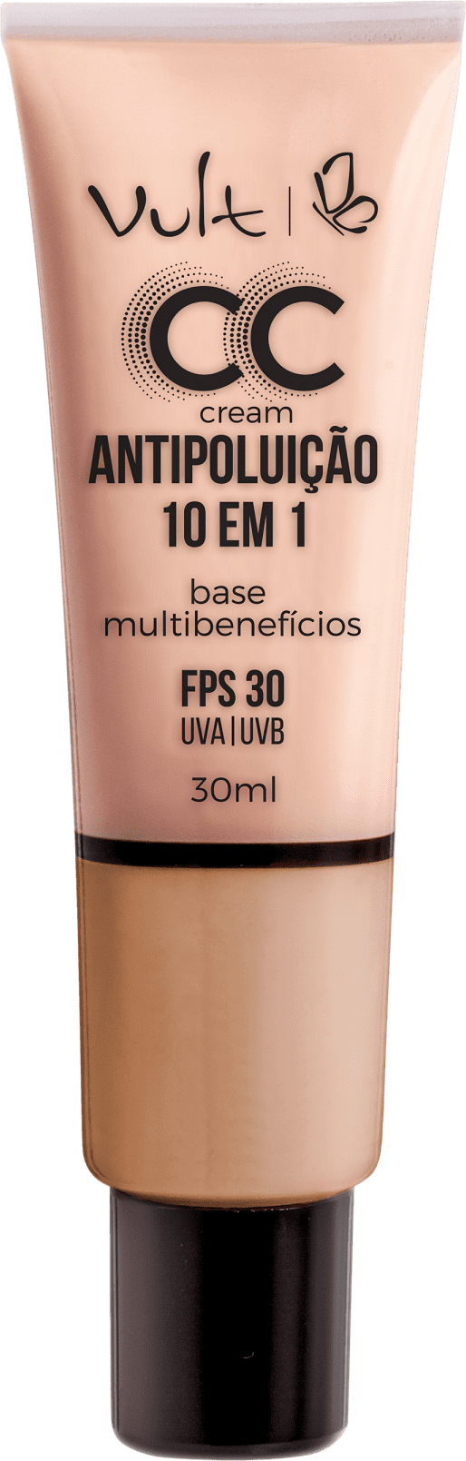 Vult Antipoluição 10 em 1 MB03 Bege - CC Cream 30ml