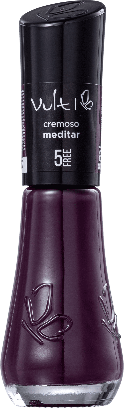 Vult 5Free Meditar Vermelho - Esmalte Cremoso 8ml