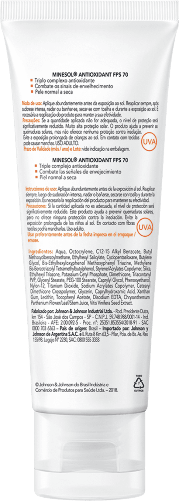 NeoStrata Minesol Antioxidant FPS 70 - Protetor Solar 40g
