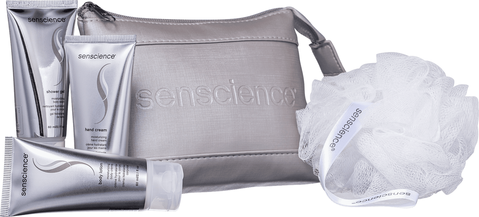 Kit Senscience Body Care Travel Beleza na 