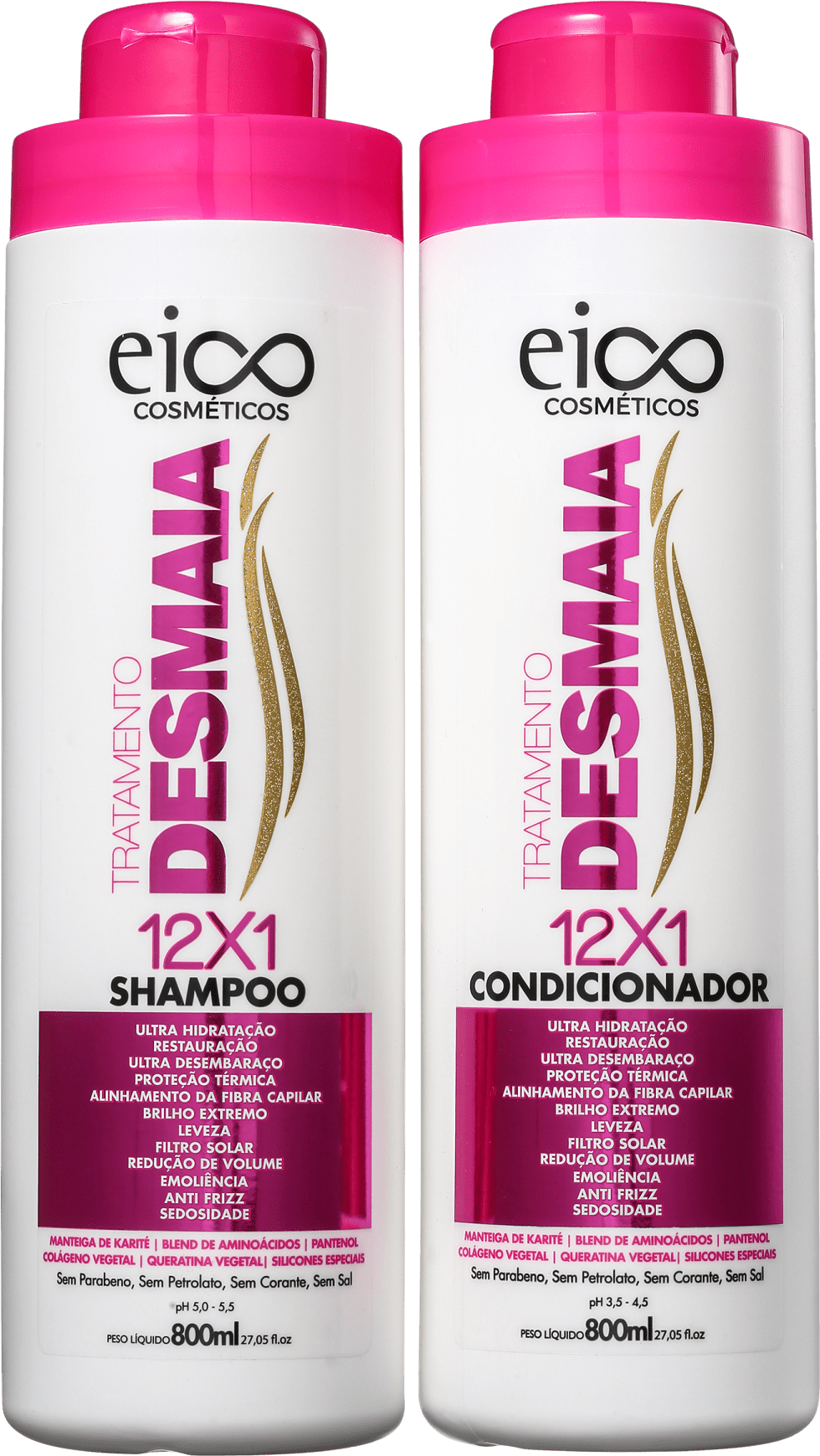 Kit Eico Seduction Tratamento Desmaia (2 Produtos)