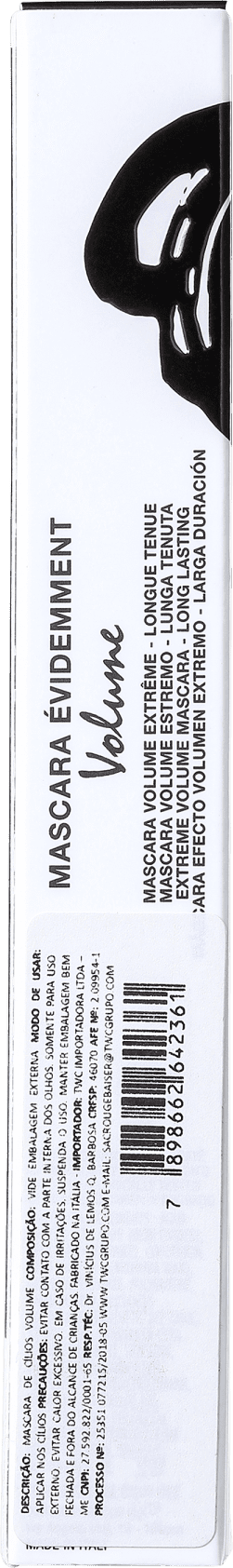 Rouge Baiser Paris Évidemment Volume - Máscara para Cílios 11ml