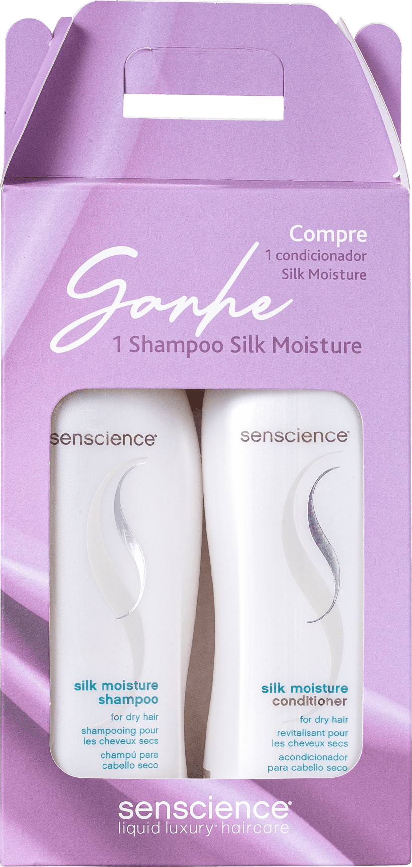 Kit Senscience Liquid Luxury Haircare Silk Moisture (2 Produtos)