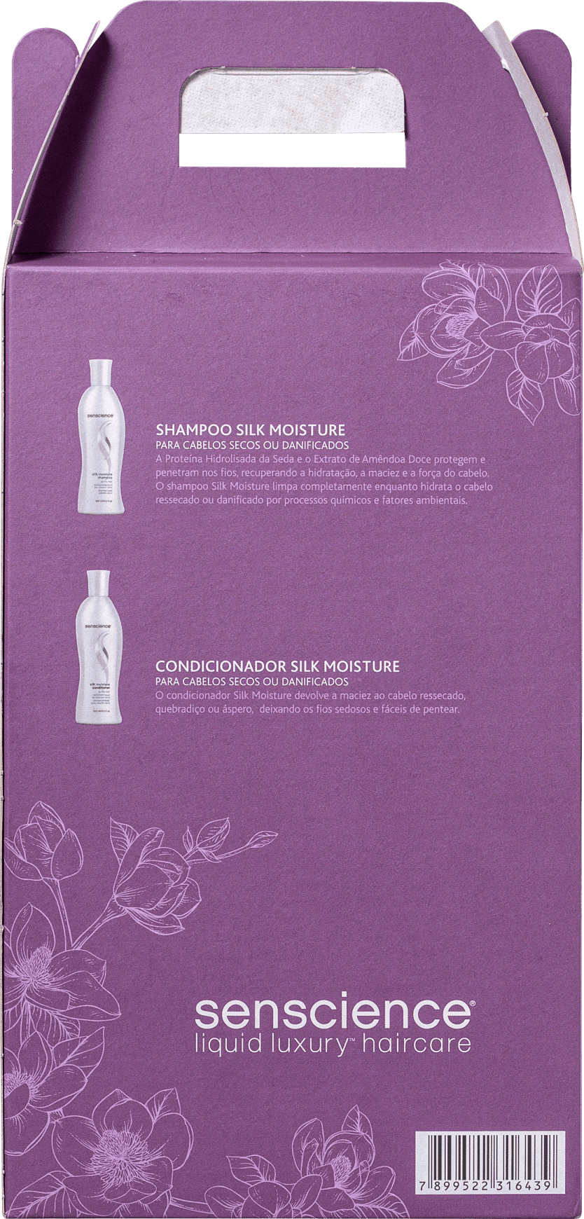 Kit Senscience Liquid Luxury Haircare Silk Moisture (2 Produtos)