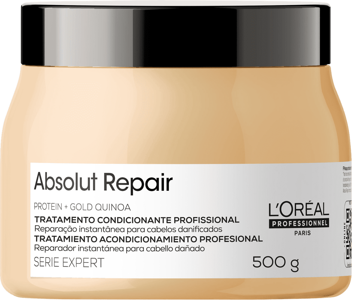 Máscara L'Oréal Gold Quinoa + Protein Beleza Na  PRO Pro