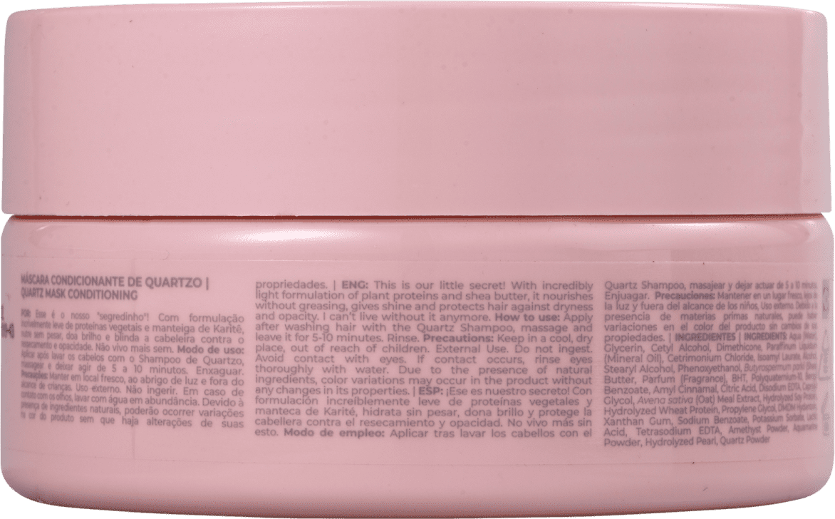 Cadiveu Professional Boca Rosa Hair Quartzo Condicionante - Máscara Capilar 200ml