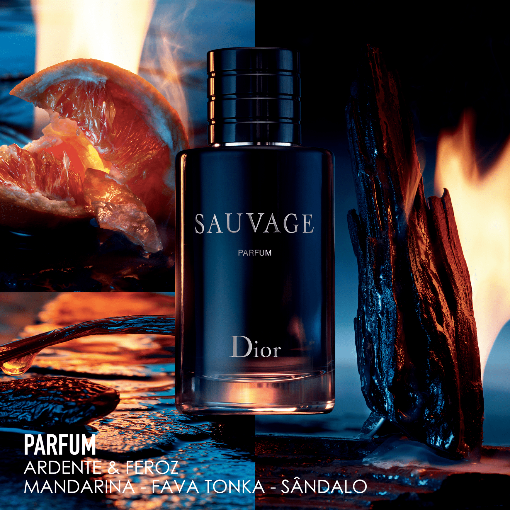 Perfume Sauvage Dior Parfum Masculino Beleza Na Web