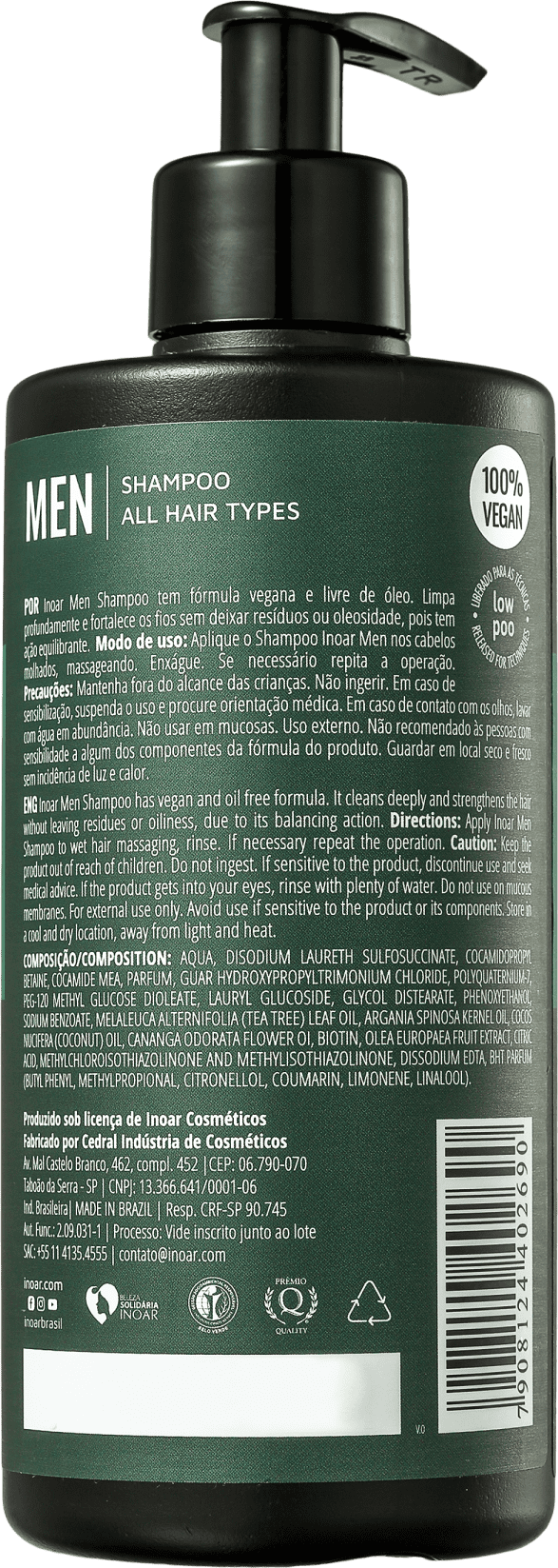 Inoar Men - Shampoo 400ml