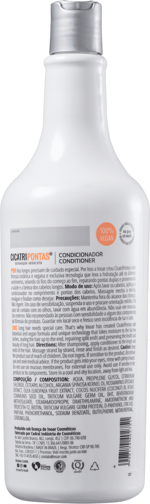 Inoar Cicatripontas - Condicionador 1000ml