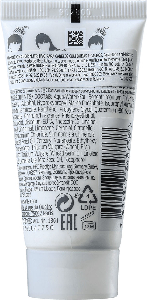Wella Professionals Nutricurls - Condicionador 30ml