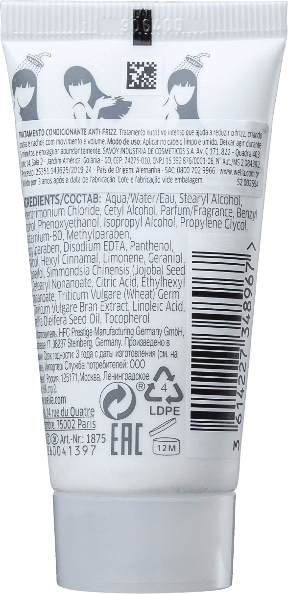 Wella Professionals Nutricurls - Máscara de Nutrição 30ml