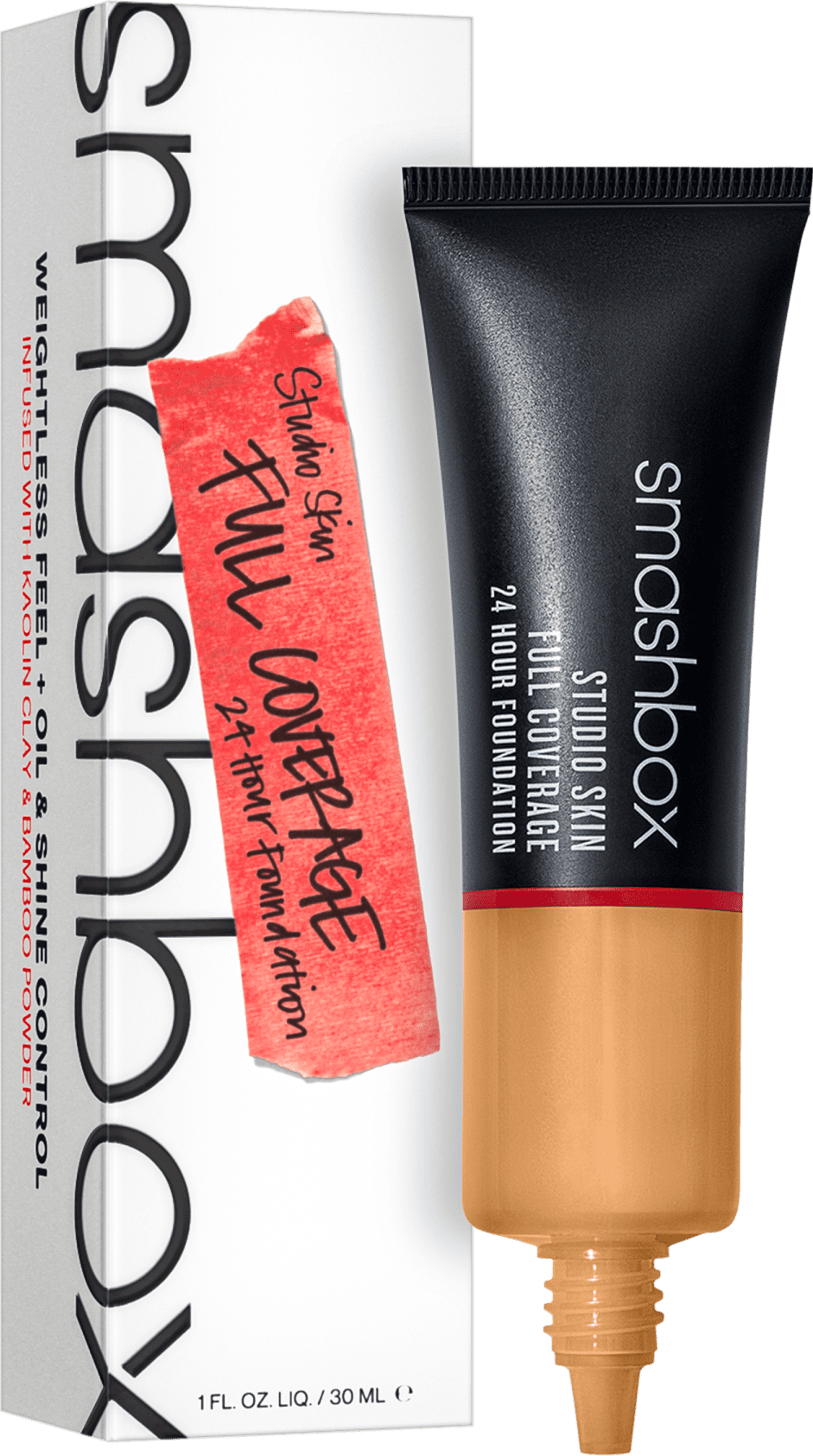 Smashbox Studio Skin Full Coverage 24h 3.1 Medium Cool & Hints Of Peach - Base Líquida 30ml