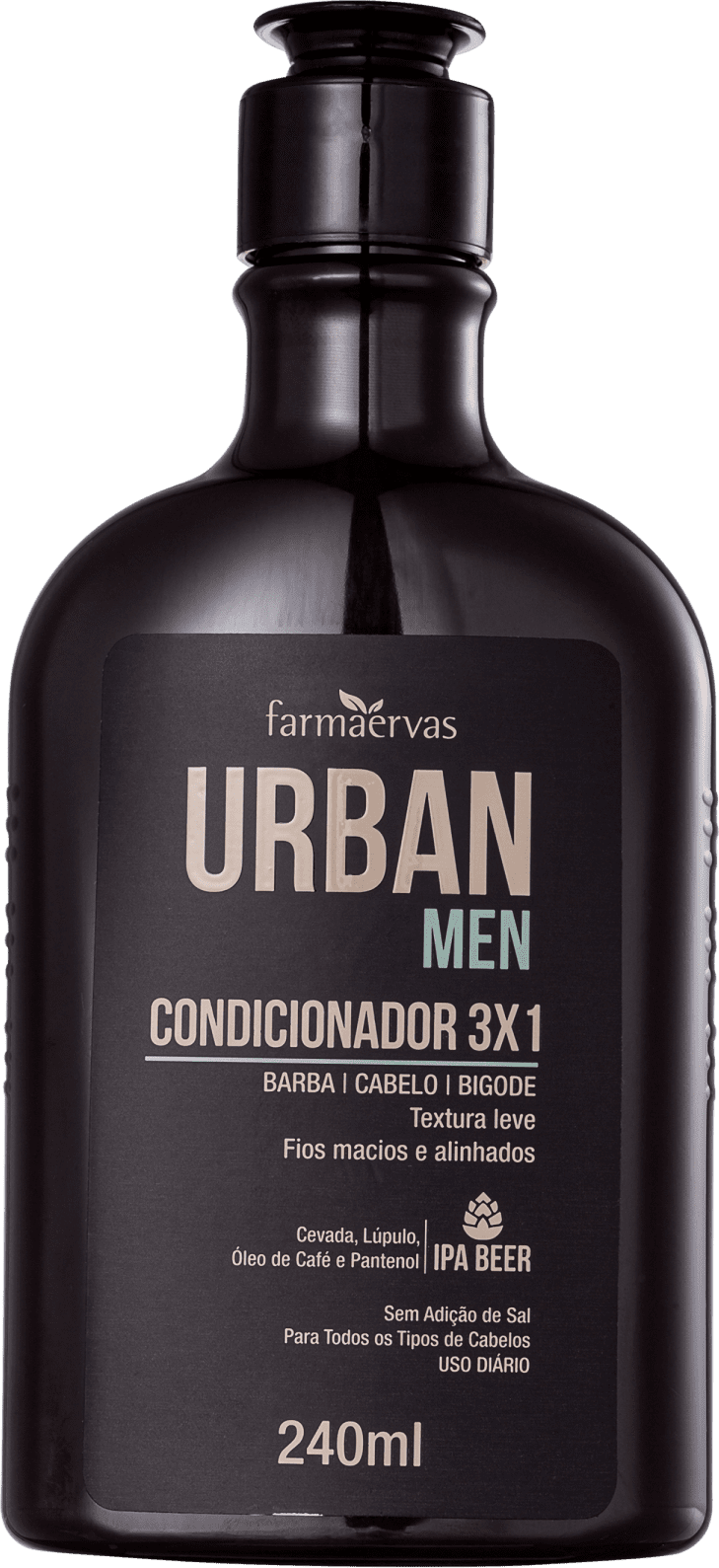 Farmaervas Urban Men 3x1 - Condicionador 240ml