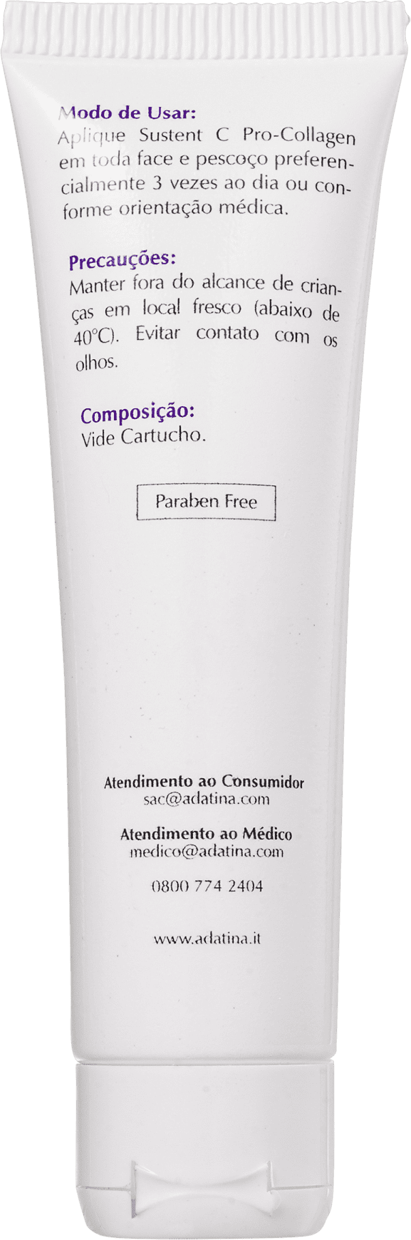 Ada Tina Sustent C Pro Collagen - Anti-Idade 30ml