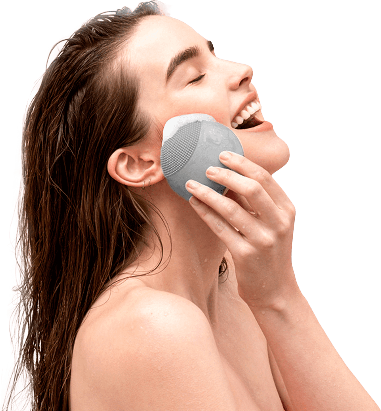FOREO Luna Mini Cool Gray - Escova de Limpeza Facial