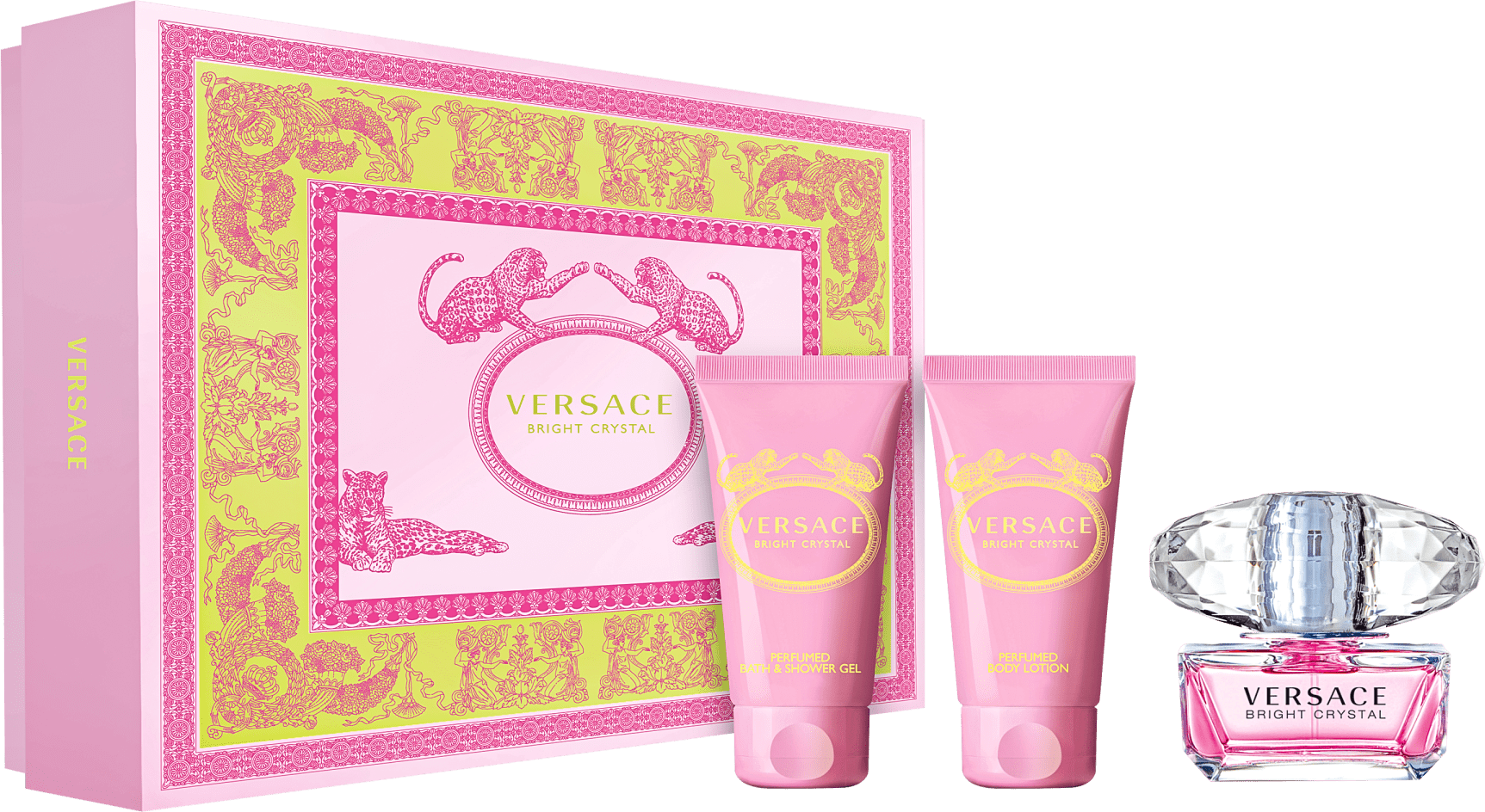 Conjunto Versace Bright Crystal Feminino 3X50ml