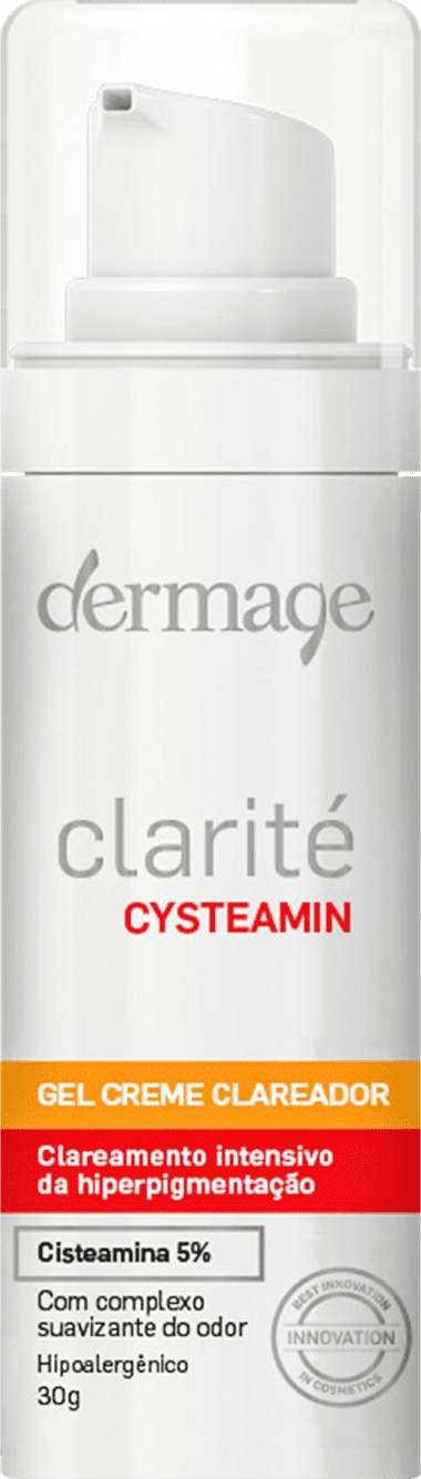 Dermage Clarité Cysteamin - Gel Creme Clareador de Manchas 30g