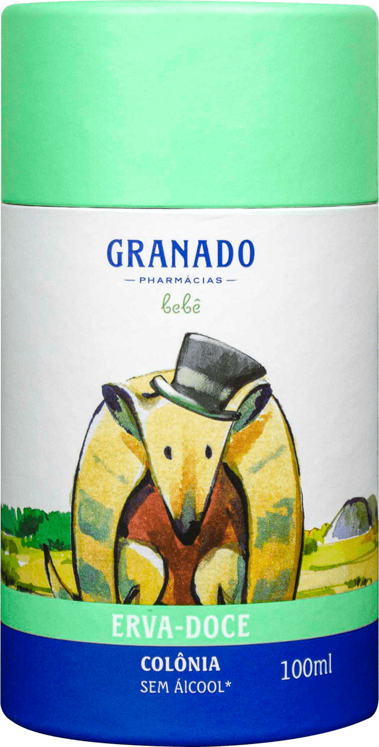 Erva-Doce Bebê Granado Eau de Cologne - Perfume Infantil 100ml