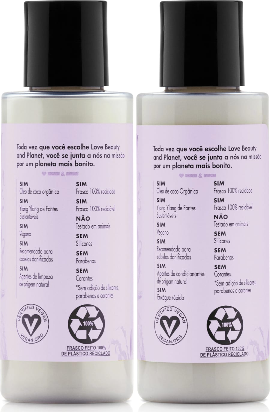 Kit Love Beauty and Planet Smooth and Serene (2 produtos)
