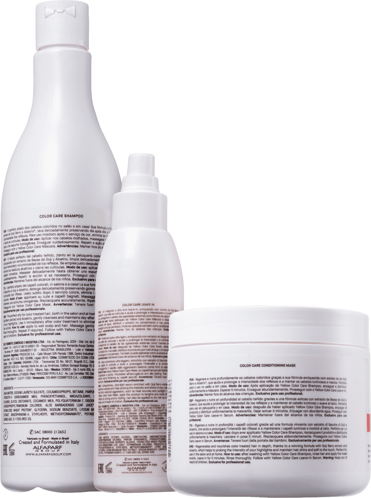 Kit Yellow Color Care Trio (3 Produtos)