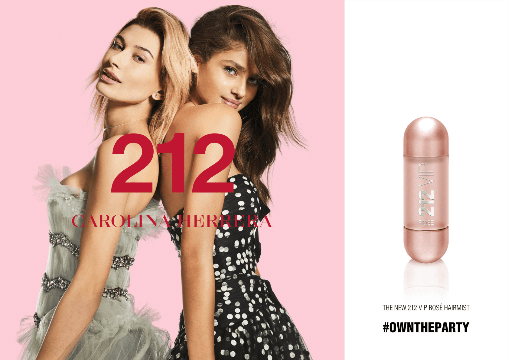 Perfume de Cabelo Carolina Herrera 212 Vip Rosé | Beleza na Web