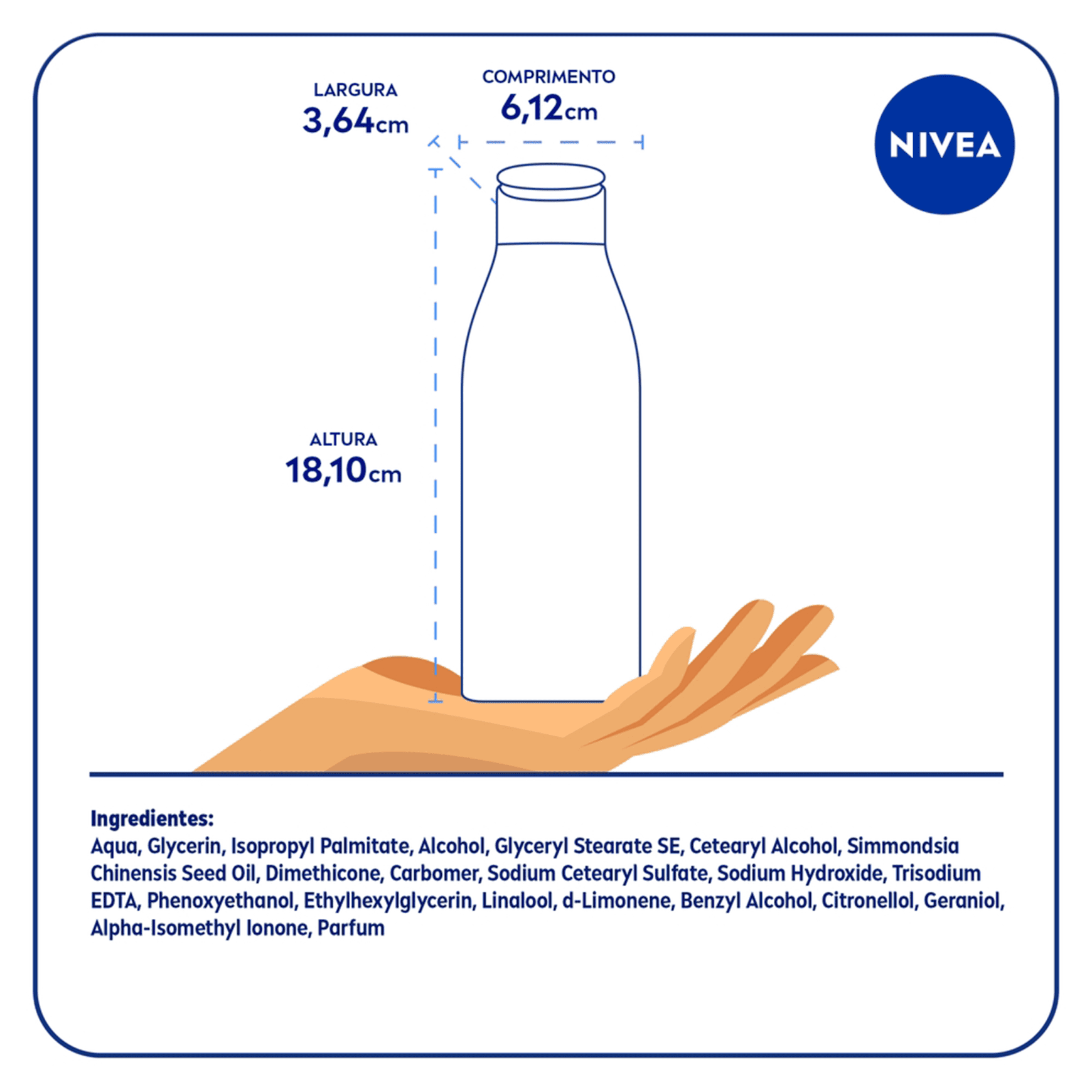 NIVEA Óleos Essenciais Flor de Cerejeira e Óleo de Jojoba - Loção Hidratante Corporal 200ml