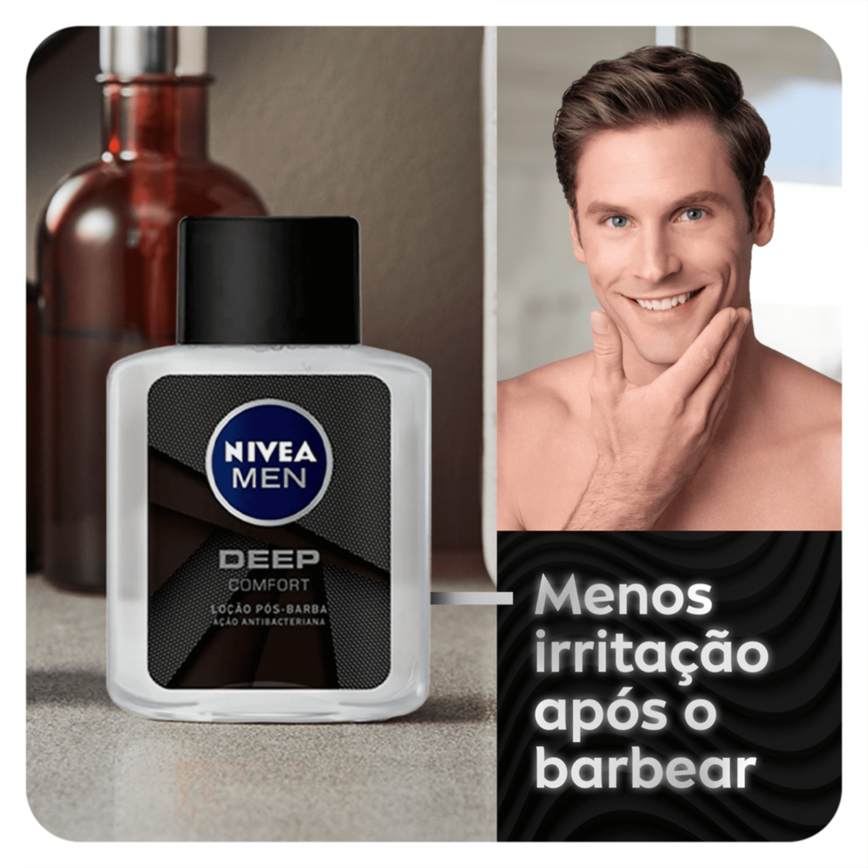 Loção Pós Barba NIVEA MEN Deep Beleza na Web