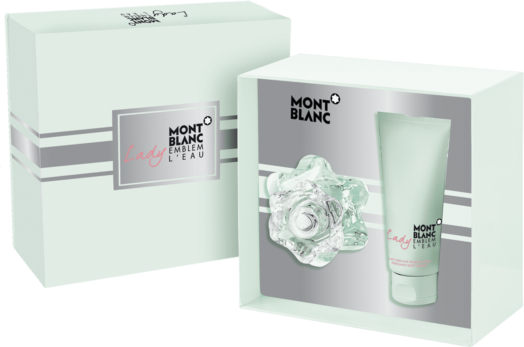Conjunto Lady Emblem L'Eau Montblanc Feminino - Eau de Toilette 50ml + Loção Corporal 100ml