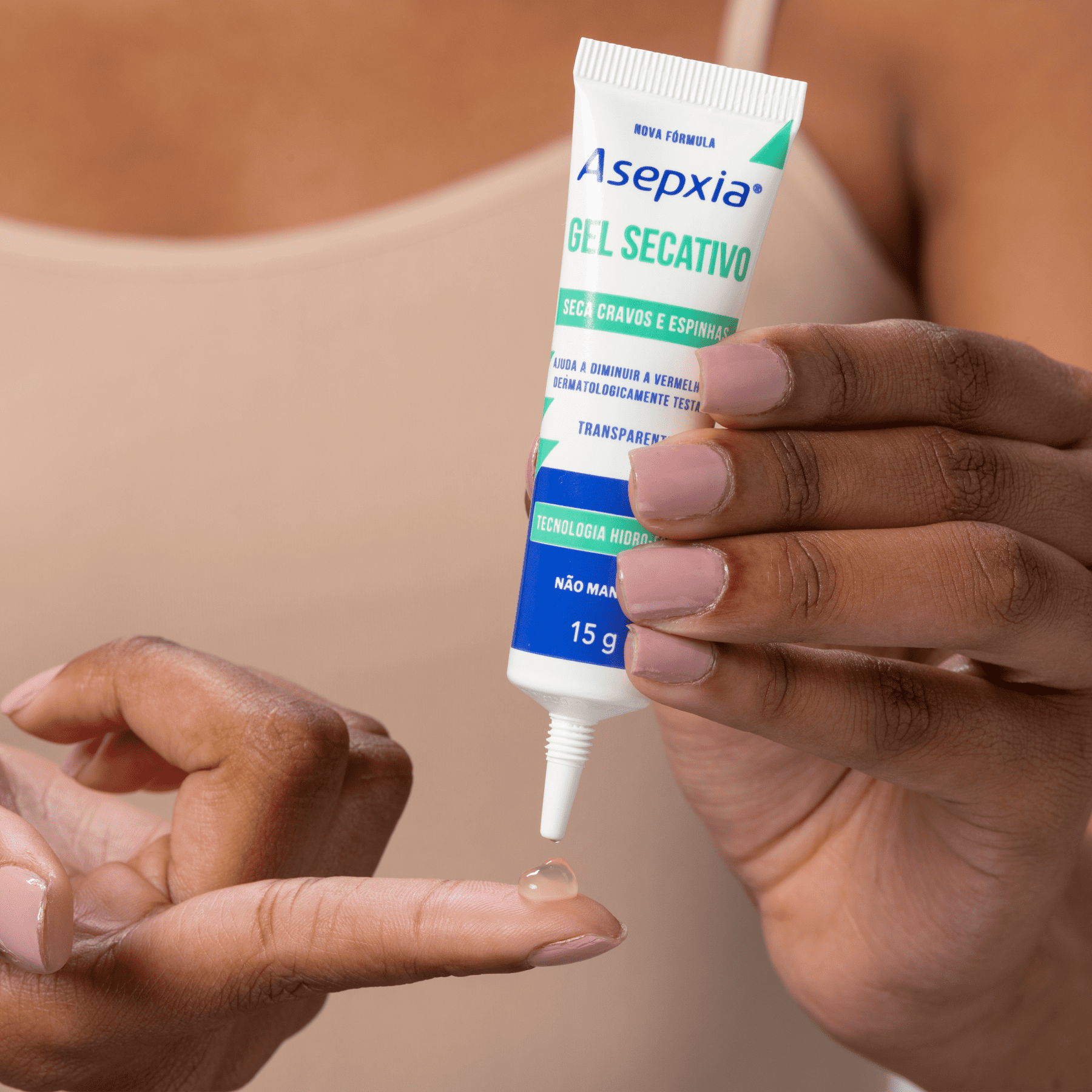 Gel Secativo Asepxia Transparente para Acne | Beleza na Web
