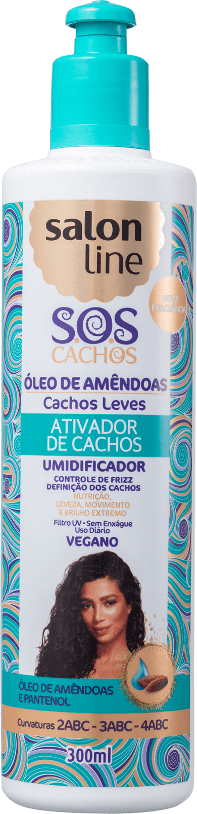 Ativador Salon Line S O S Cachos Leves Beleza Na Web