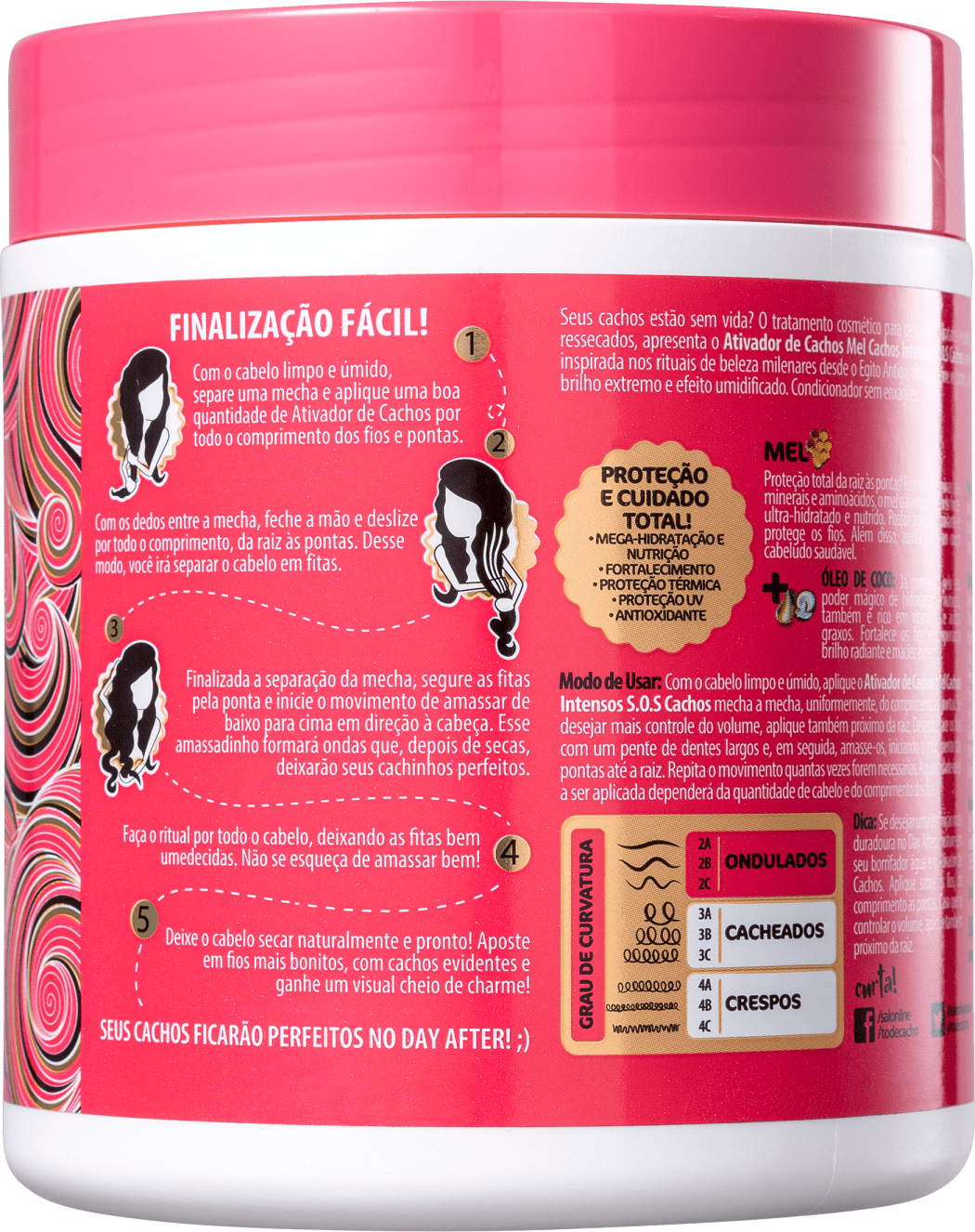 Ativador Salon Line Mel Cachos Intensos Beautybox