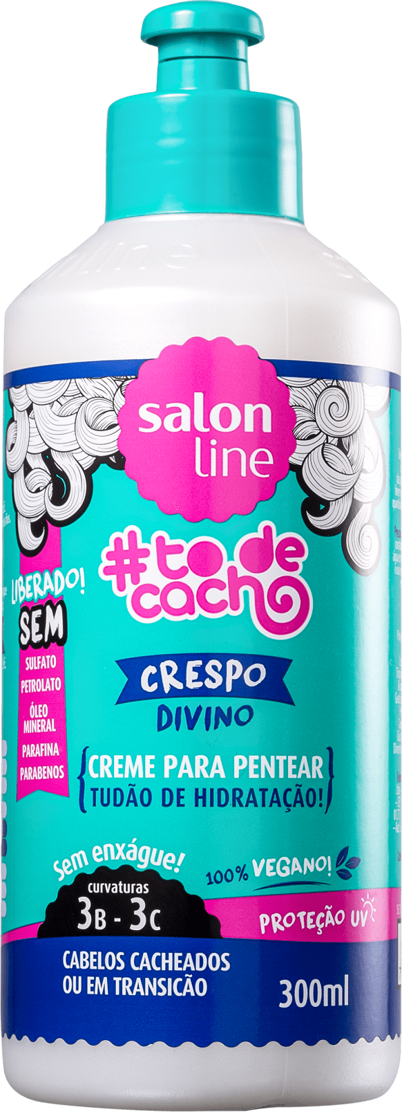 Creme de Pentear Salon Line #TodeCacho Crespo Divino 300ml