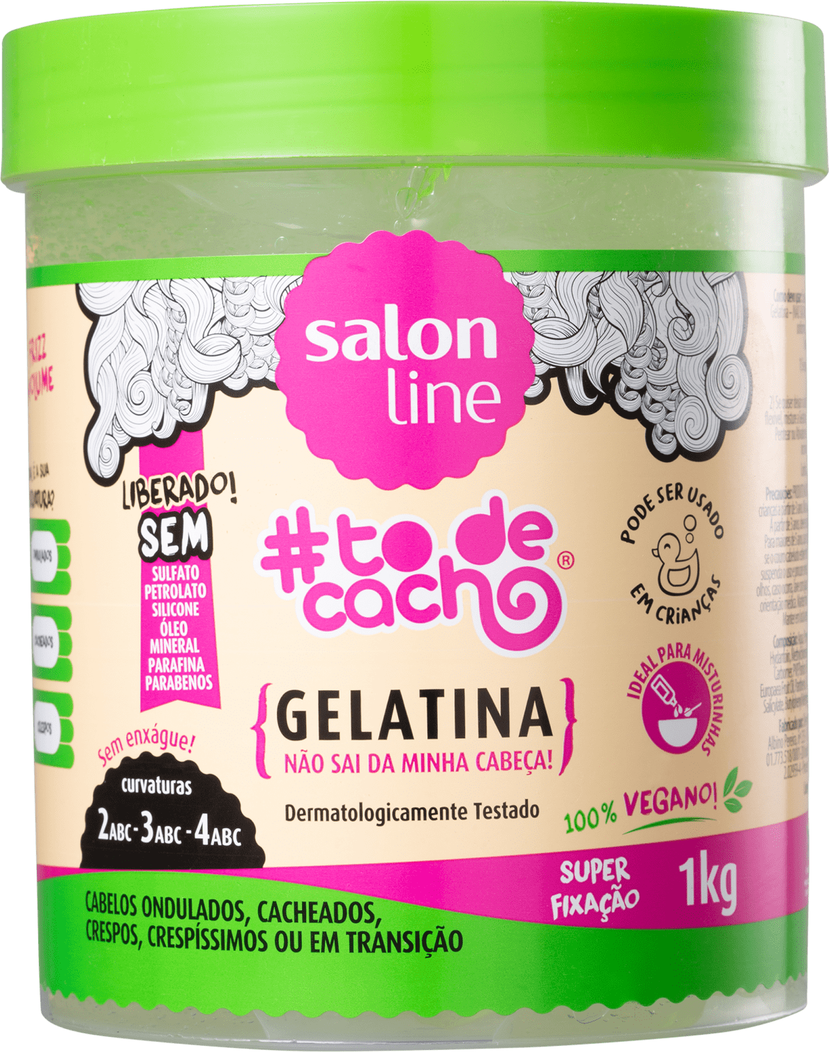 Gelatina Salon Line Nao Sai Da Minha Cabeca Beleza Na Web