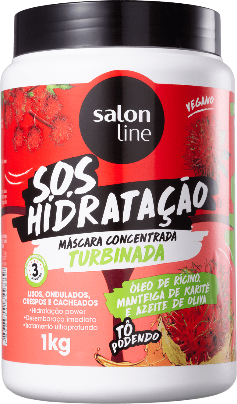 Máscara Salon Line Hidratação Turbinada Beleza na Web