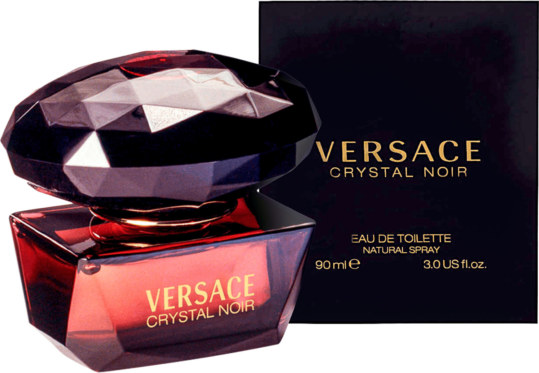 Eau De Toilette Versace Crystal Noir www.belezanaweb.com.br