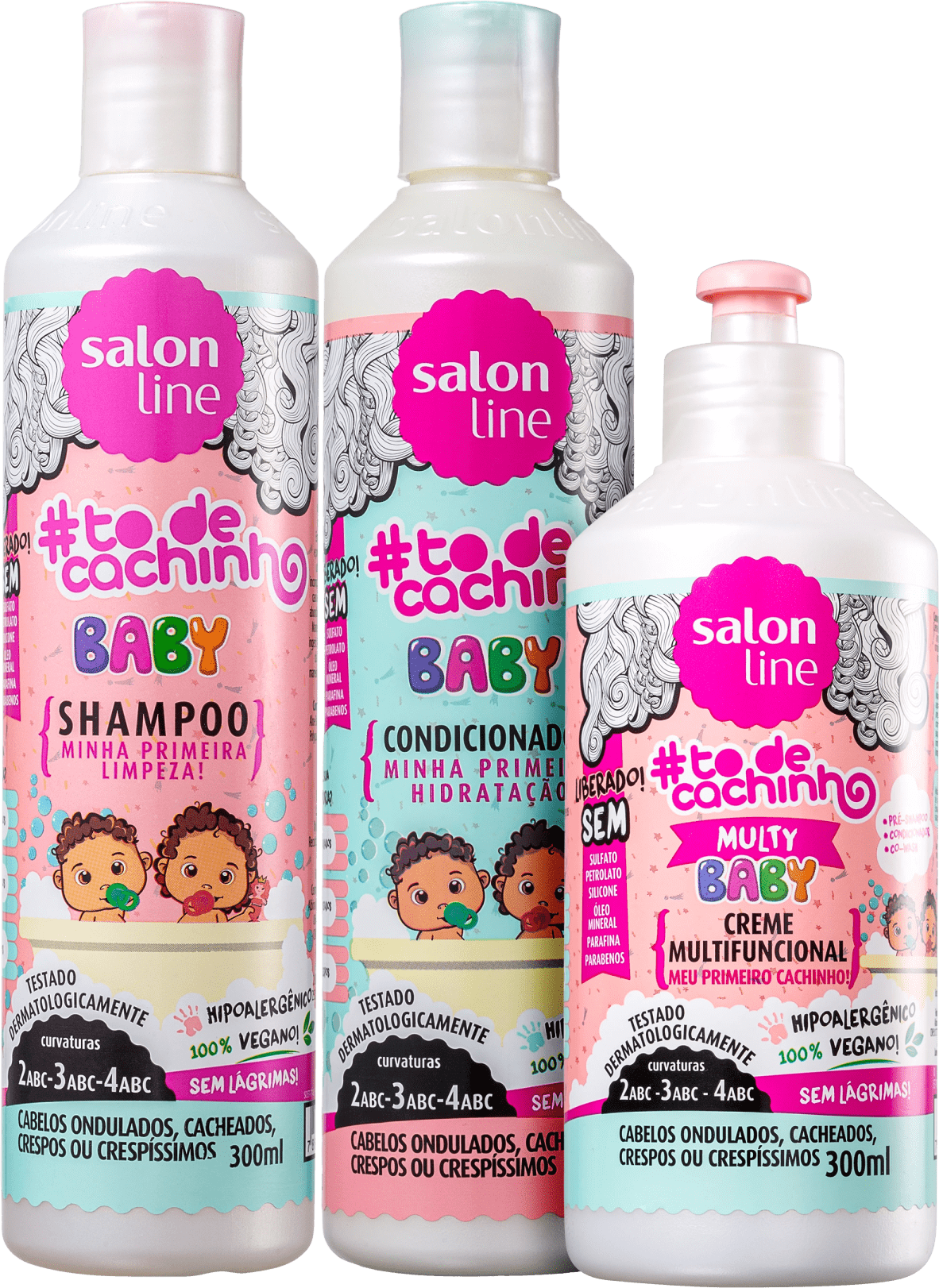Kit Salon Line Todecachinho Baby Trio Beleza Na Web Kit Salon Line Todecachinho Baby Trio Beleza Na Web