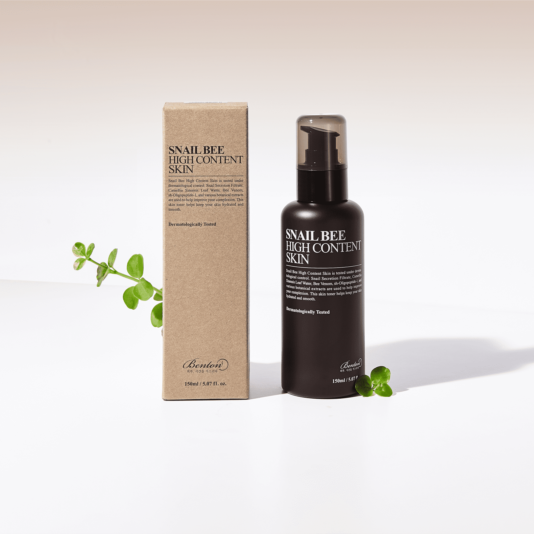Benton Snail Bee High Content Toner - 150ml Mit Schneckensekret & Grüntee