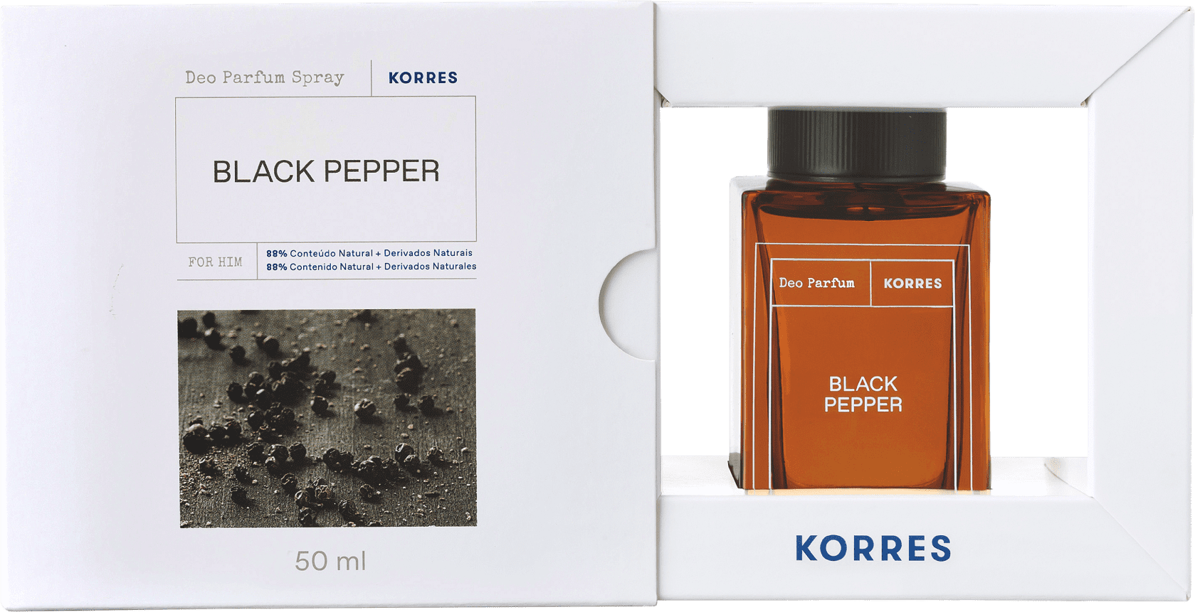 Perfume Black Pepper Cashmere Lemon Wood Korres Beleza na Web