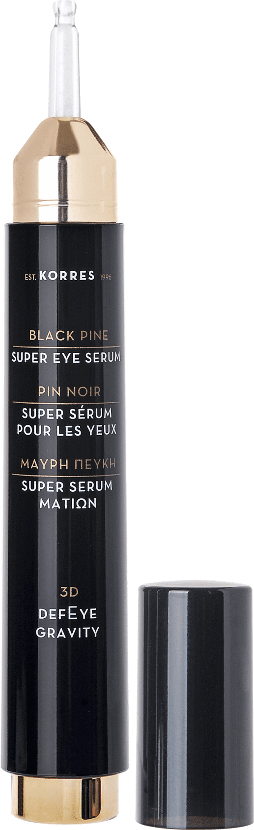 Sérum Olhos Korres Black Pine 3D EyeLift Beautybox
