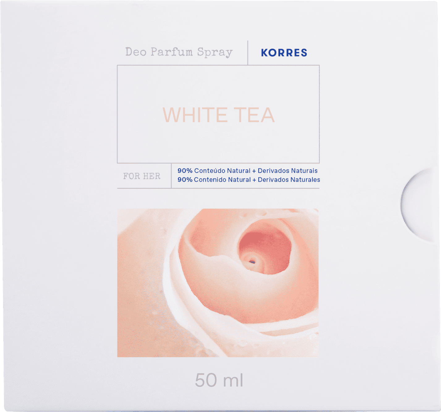 Perfume Feminino Korres White Tea Bergamot Freesia EDP Belezana