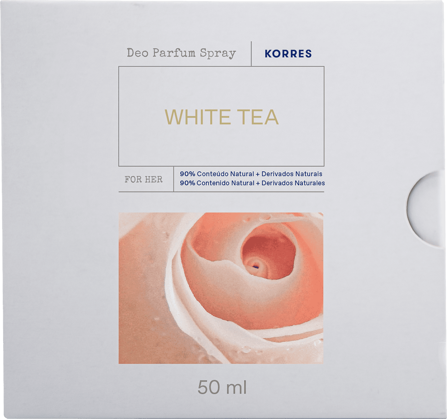 Perfume Feminino Korres White Tea Bergamot Freesia EDP Belezana