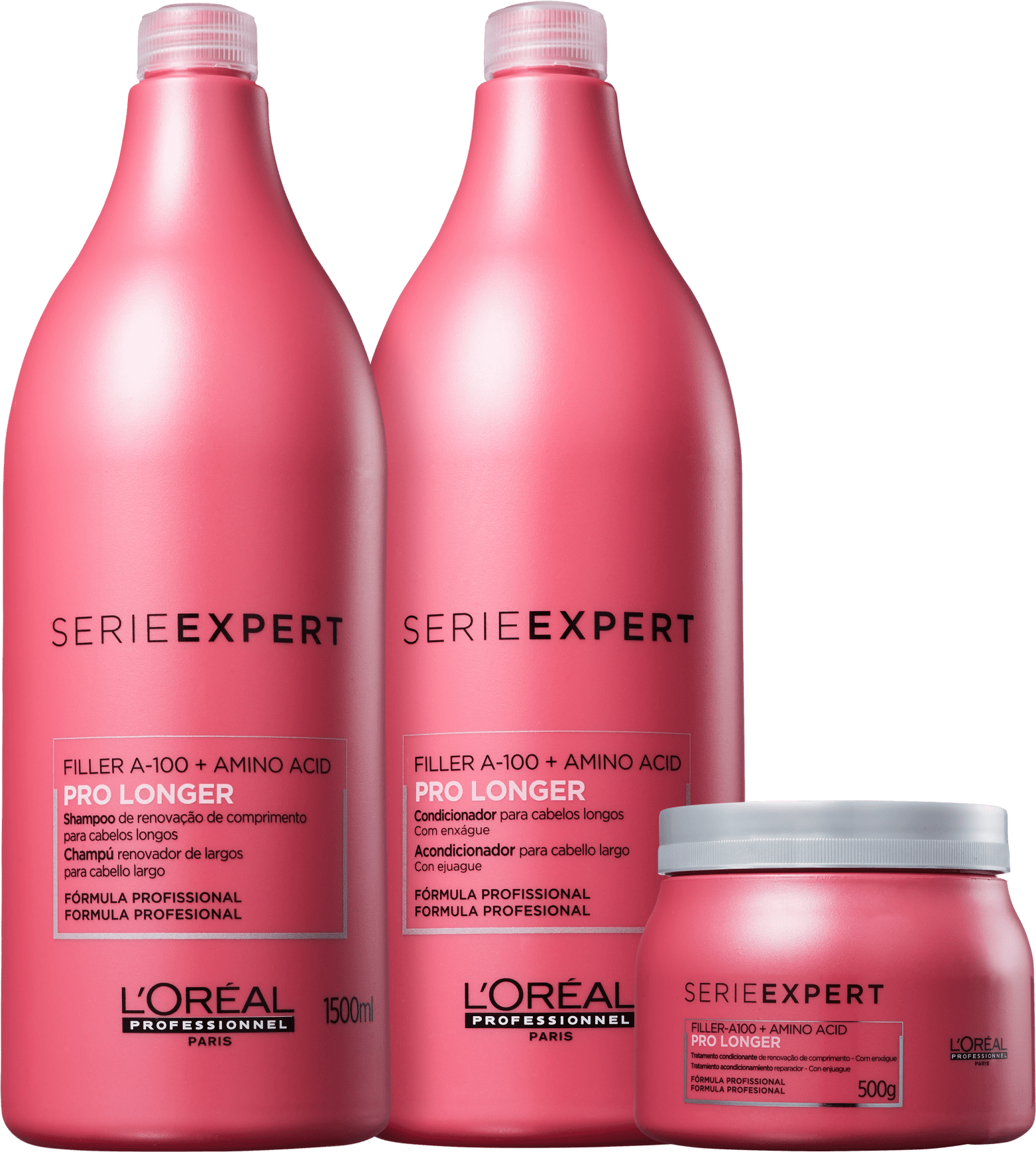 Kit L'Oréal Serie Expert Pro Longer Triplo Beleza na 