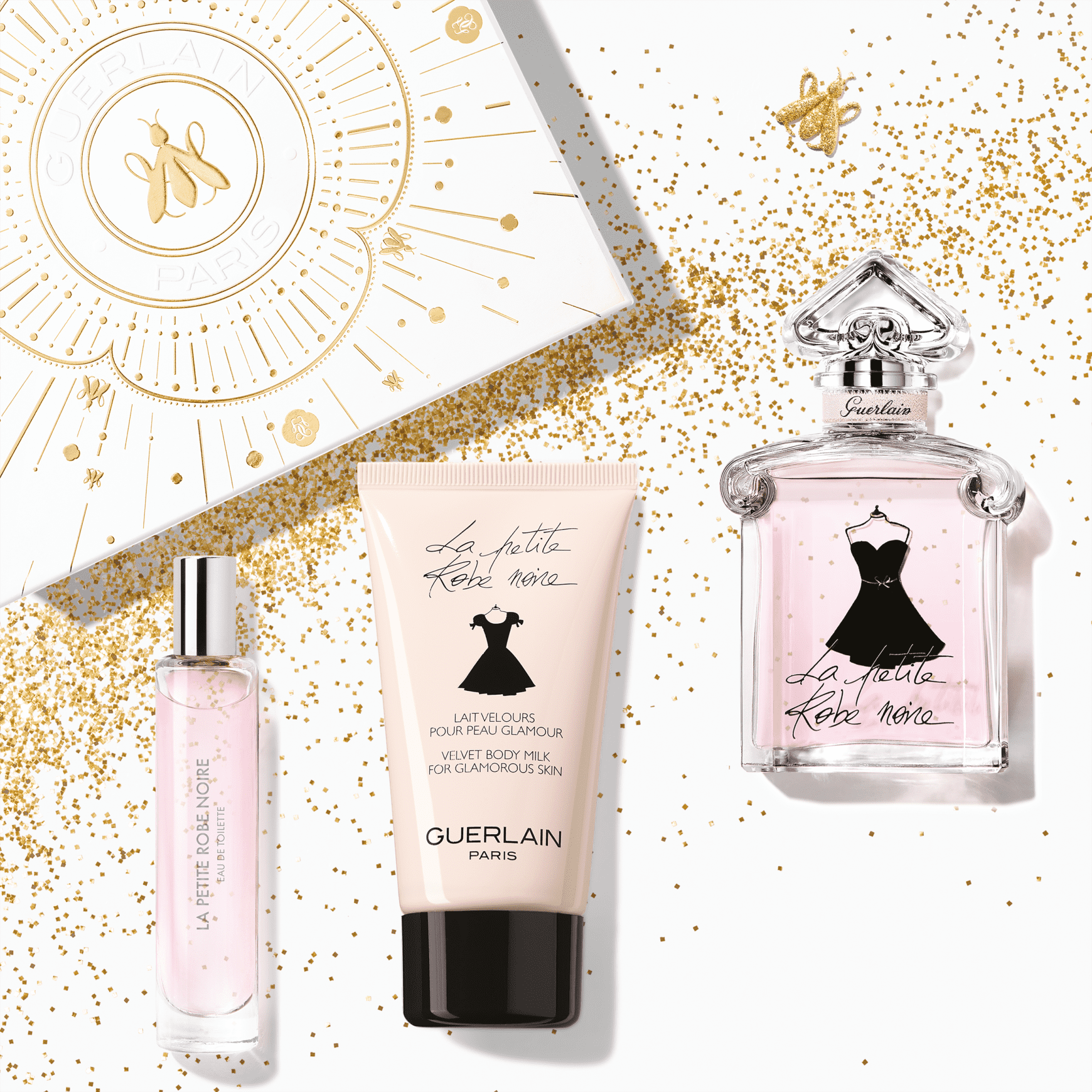 Conjunto La Petite Robe Noire Guerlain Feminino - Eau de Toilette 50ml + Travel Size 10ml + Loção Corporal 75ml
