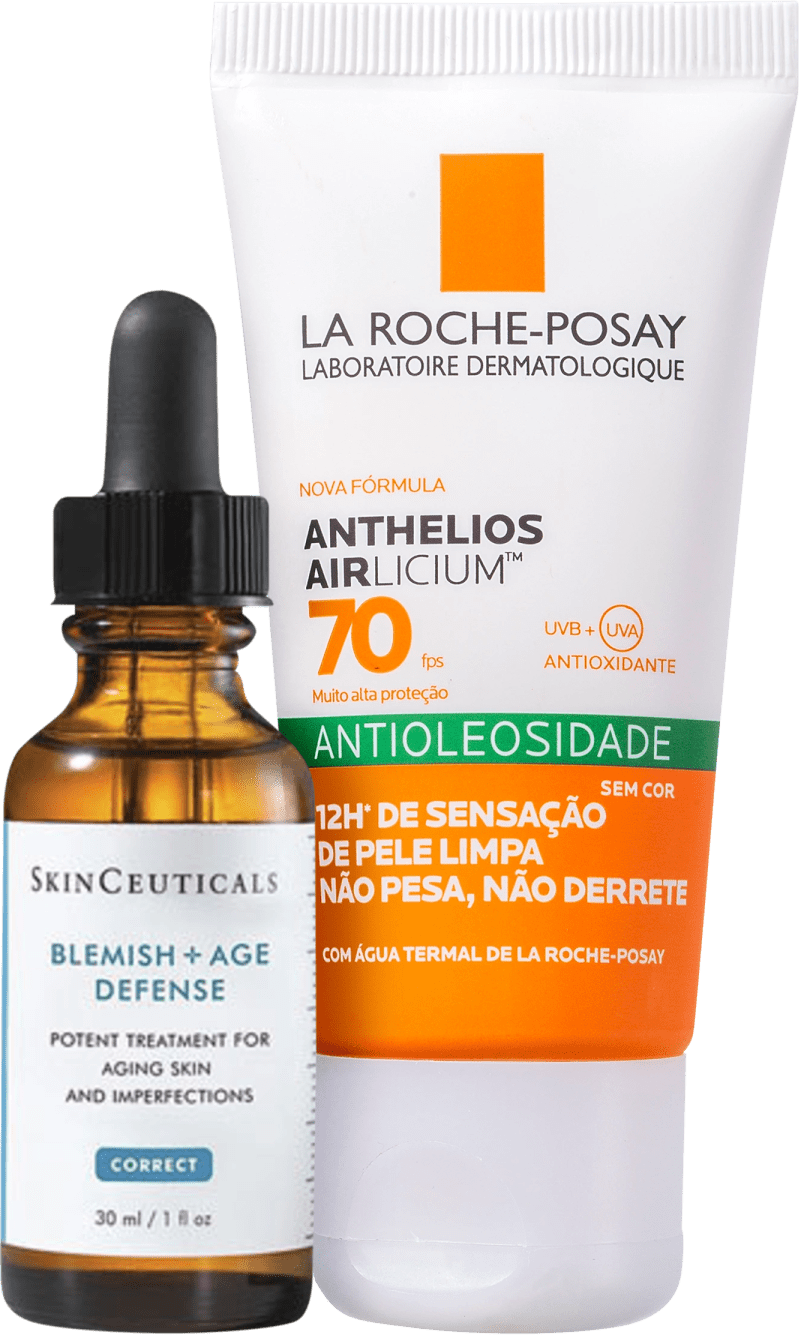 Kit La RochePosay Anthelios Blemish FPS70 Beleza na 
