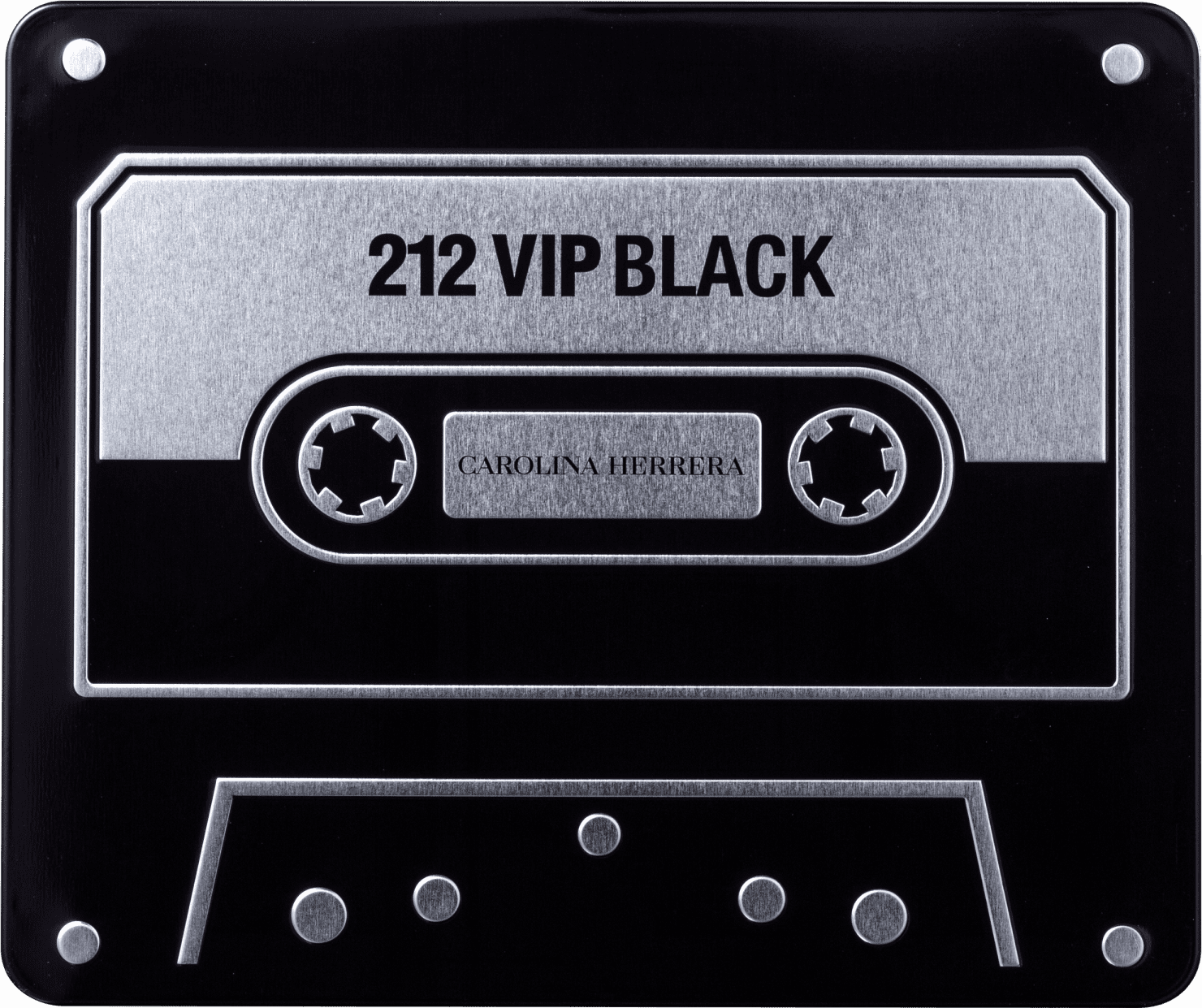 Conjunto 212 VIP Black Carolina Herrera Masculino - Eau de Parfum 100ml + Shower Gel 100ml