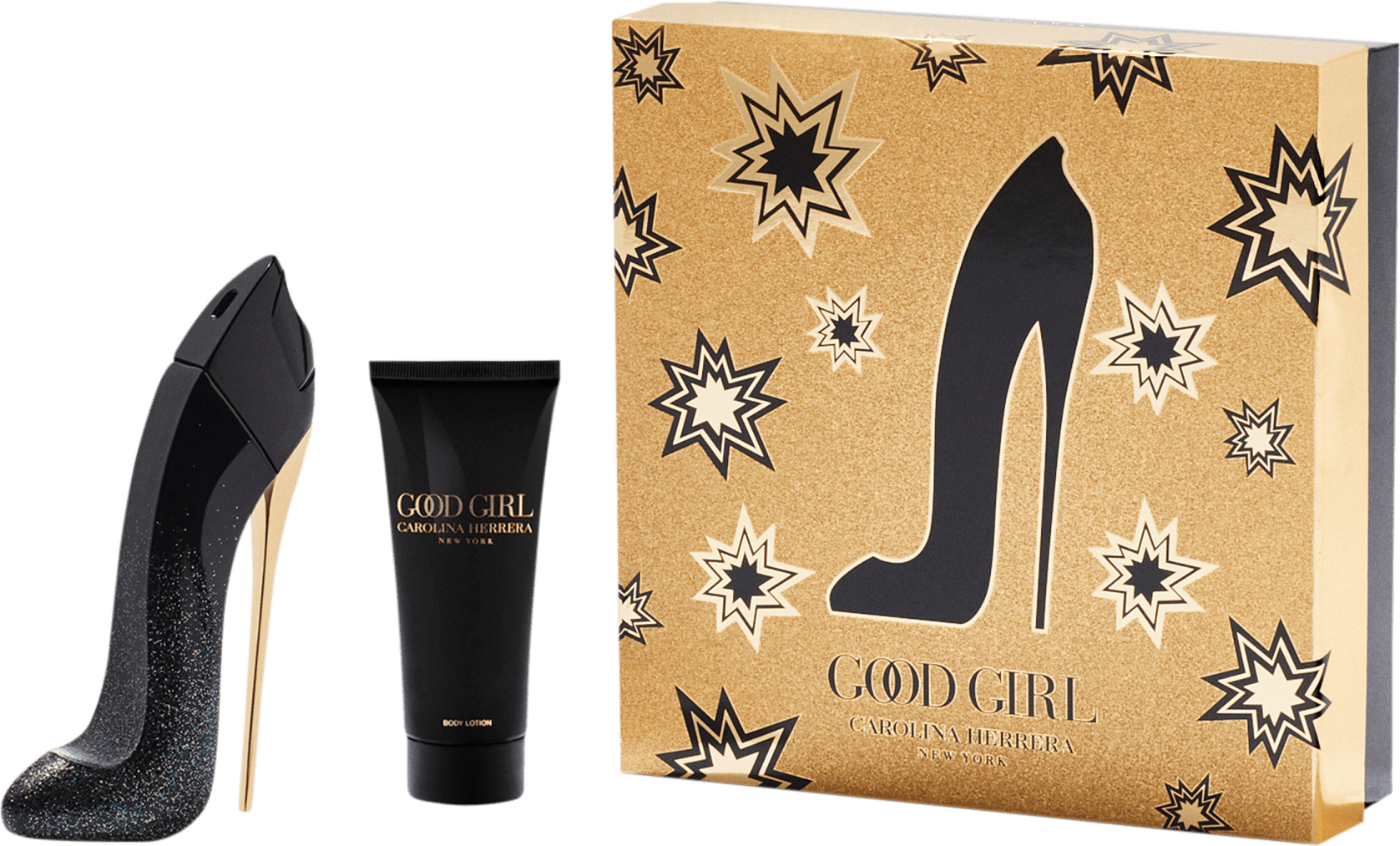 Conjunto Good Girl Suprême Carolina Herrera Feminino - Eau de Parfum 80ml + Hidratante Corporal 100ml