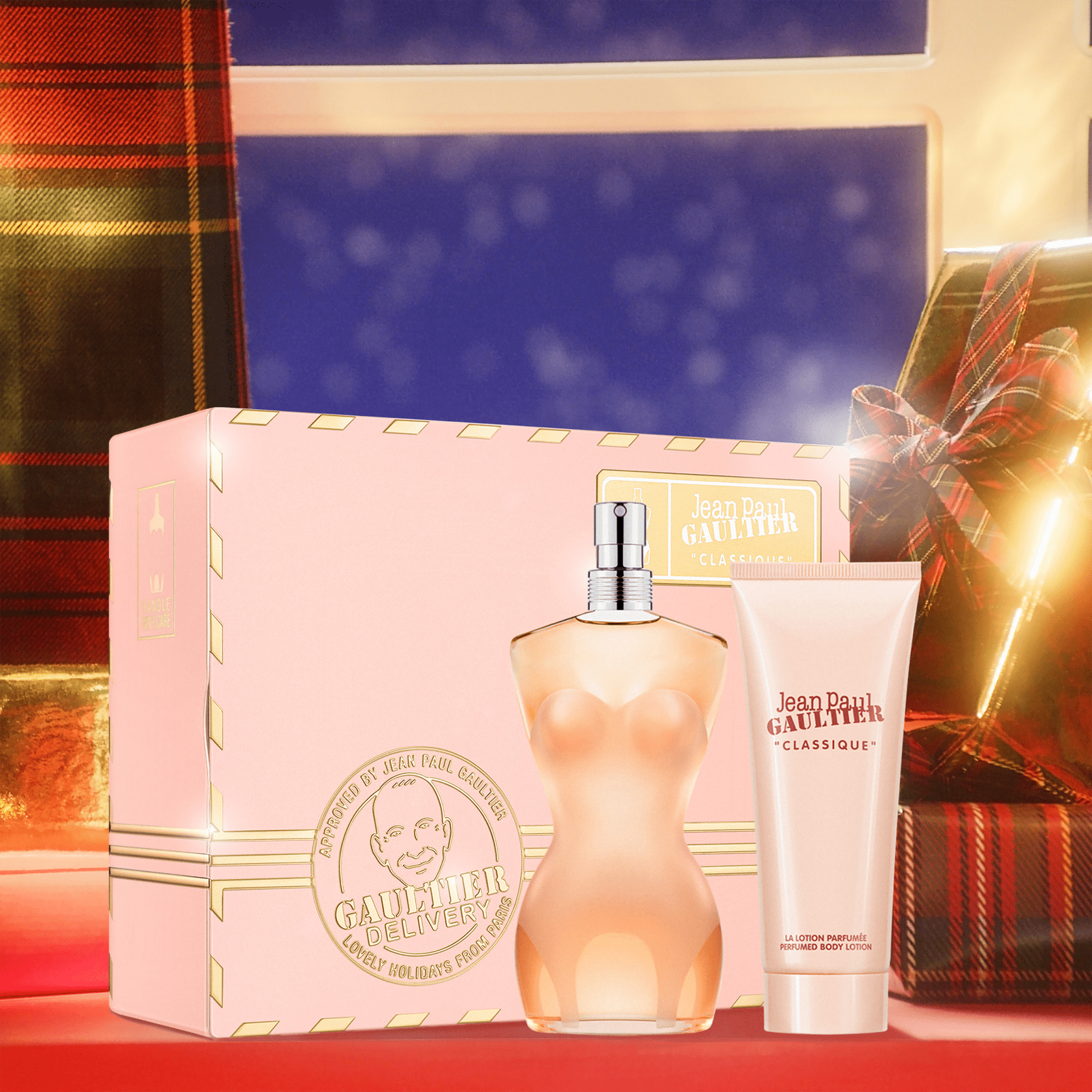 Conjunto Classique Jean Paul Gaultier Feminino - Eau de Toilette 50ml + Loção Corporal 75ml