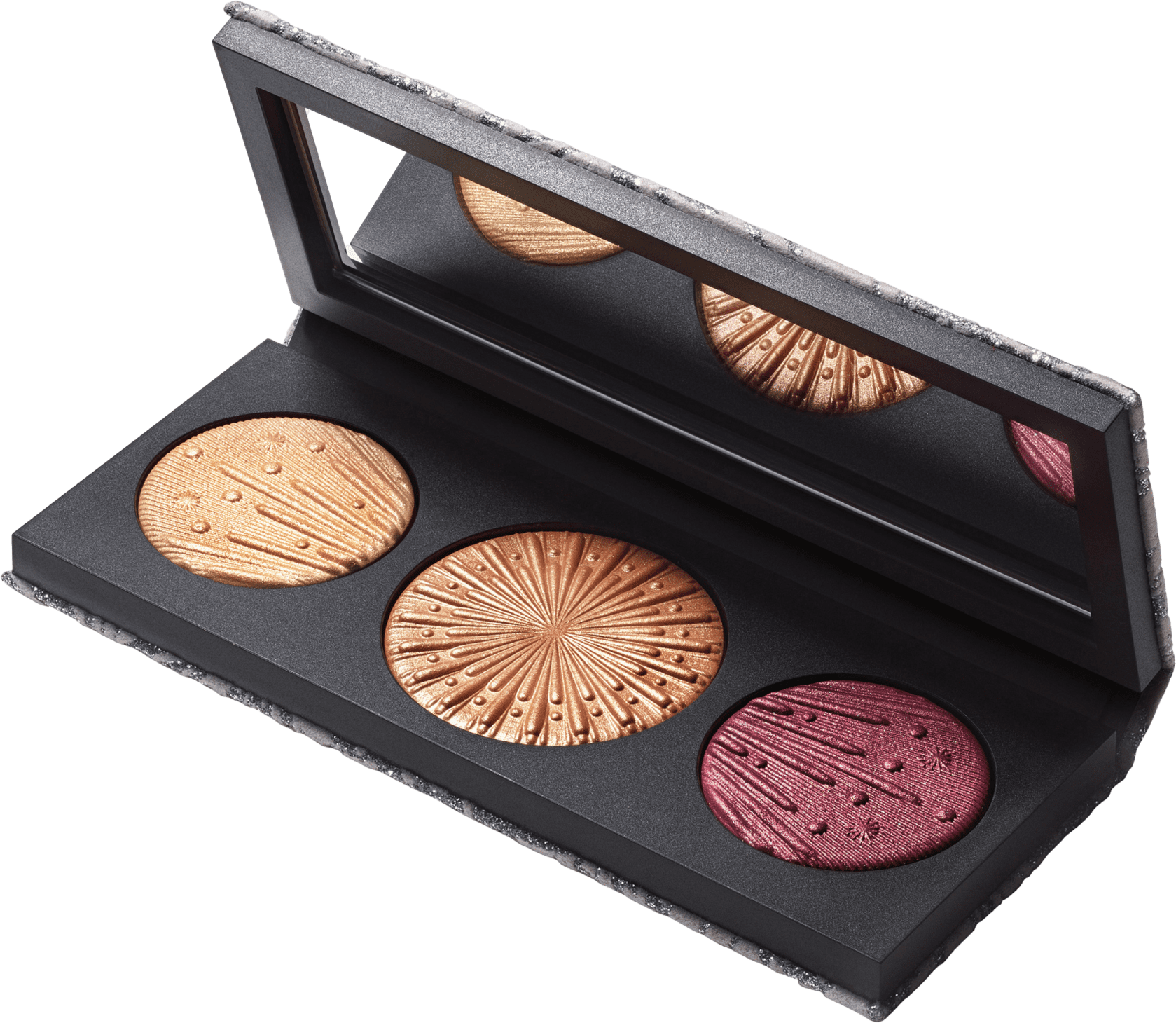 M∙A∙C Frosted Firework Extra Dimension Skinfinish Flashing Ice Medium Deep - Paleta de Iluminadores 9g