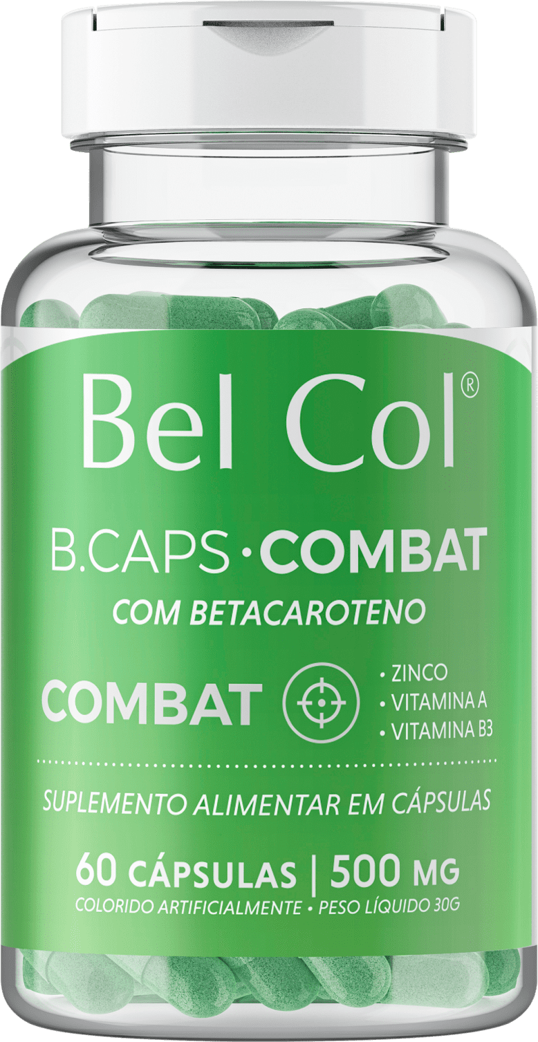 Suplemento Vitamínico Bel Col B.Caps Combat Beautybox