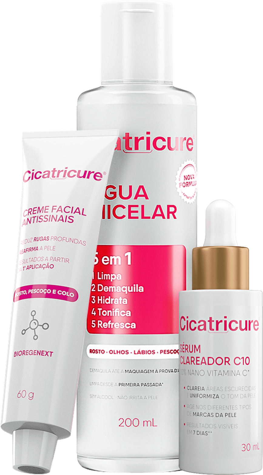 Kit Cicatricure Eye Cream For Face e Antissinais (2 produtos)